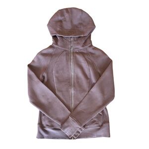 Lululemon Scuba Full Zip Hoodie Size 8 dusty purple